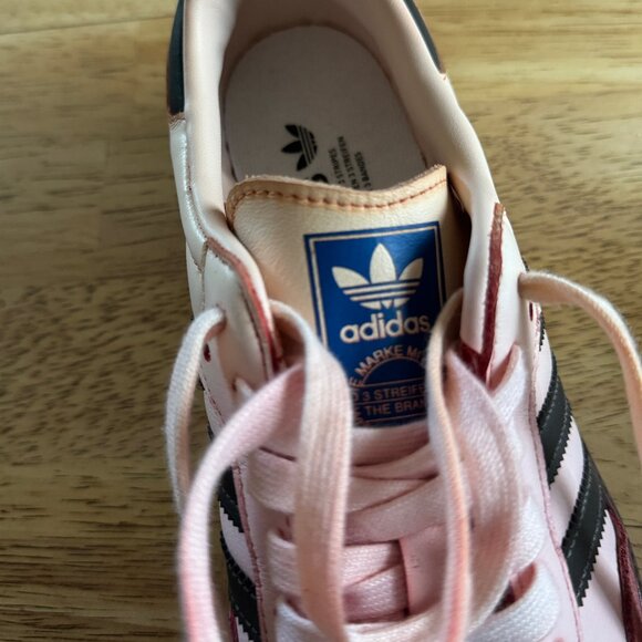 Unworn Custom-Dyed Adidas, Pink/Orange Gradient - Picture 5 of 5